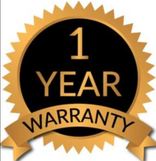 1 Year Warranty